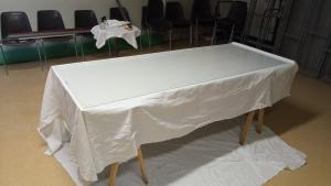 La table est mise.